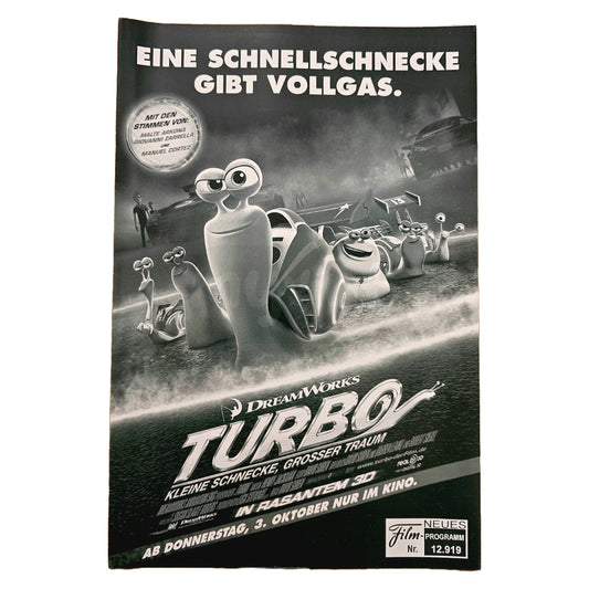 Neues Filmprogramm NFP 12919 Turbo 2013