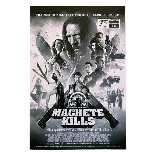 Neues Filmprogramm NFP 12961 Machte Kills Danny Trejo Charlie Sheen Mel Gibson 2013