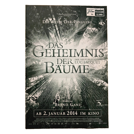 Neues Filmprogramm NFP 12968 Das Geheimnis der Bäume 2014