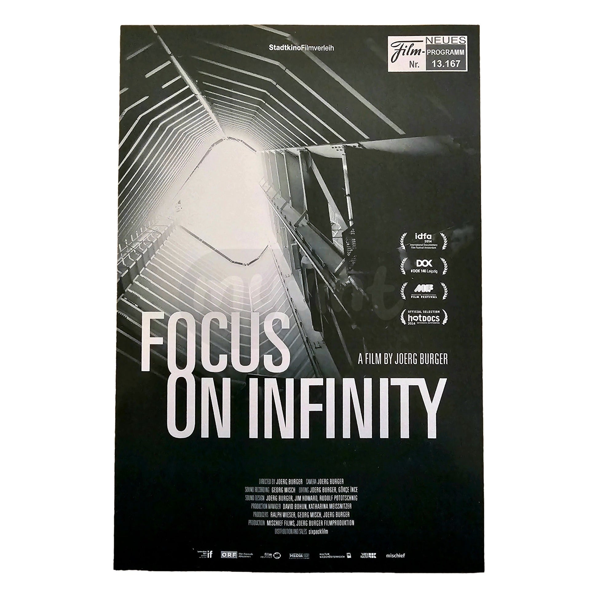 Neues Filmprogramm NFP 13167 Focus on Infinity Griff nach den Sternen 2014