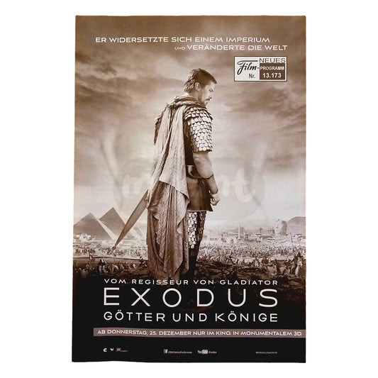 Neues Filmprogramm NFP 13173 Exodus Gods and Kings Christian Bale 2014