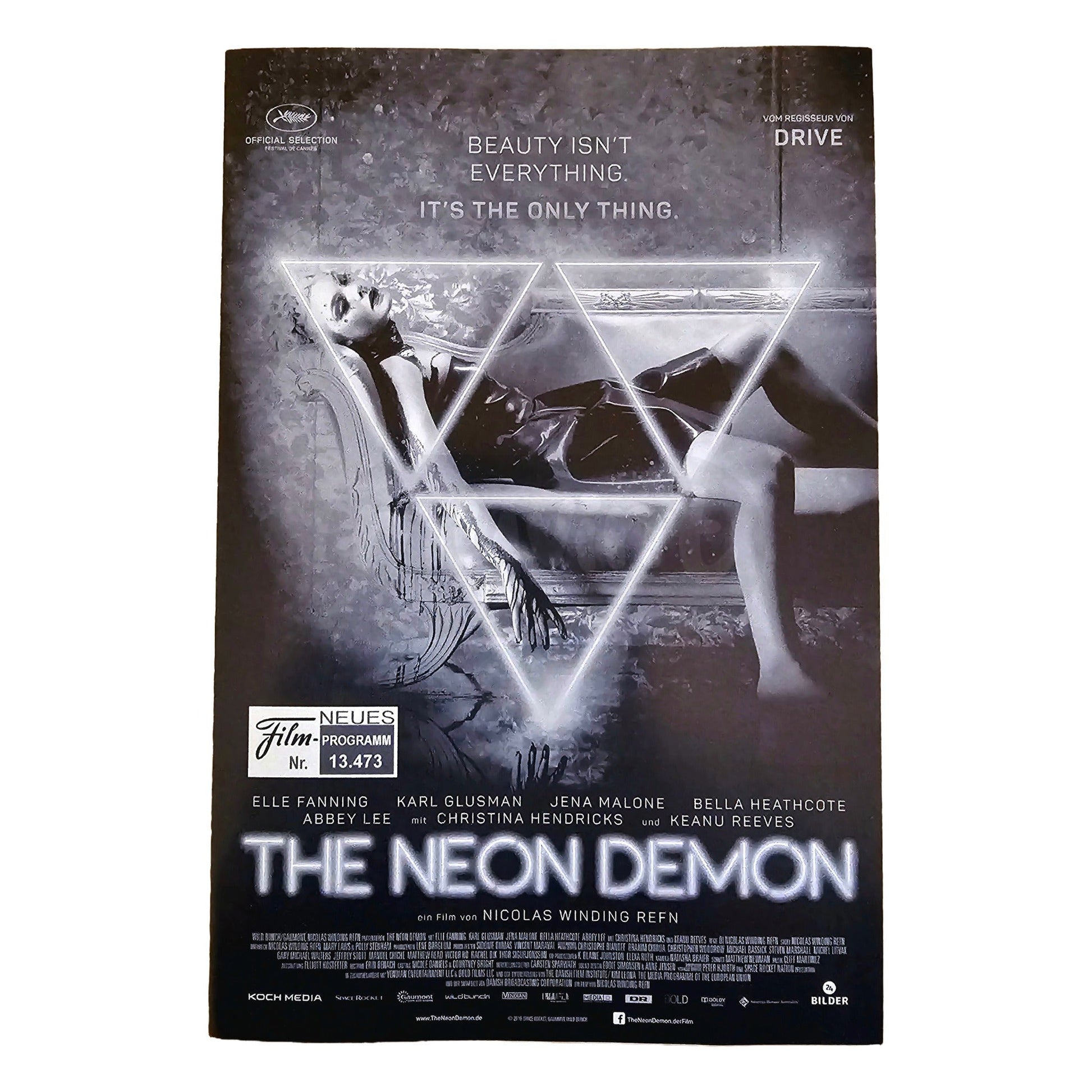 Neues Filmprogramm NFP 13473 The Neon Demon Keanu Reeves Christina Hendricks 2016
