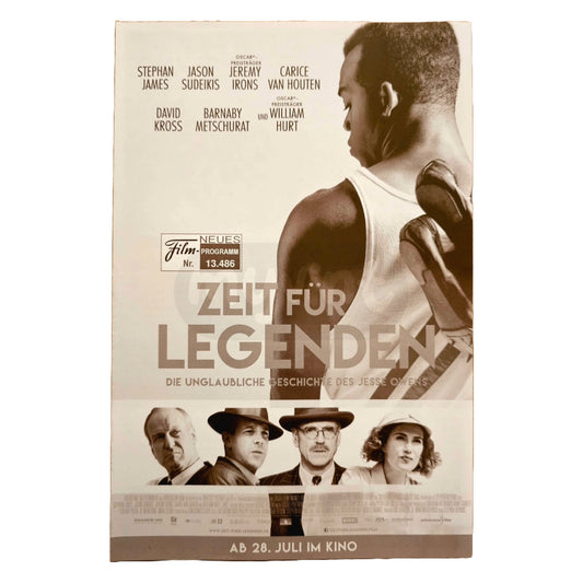 Neues Filmprogramm NFP 13486 Zeit für Legenden 2016