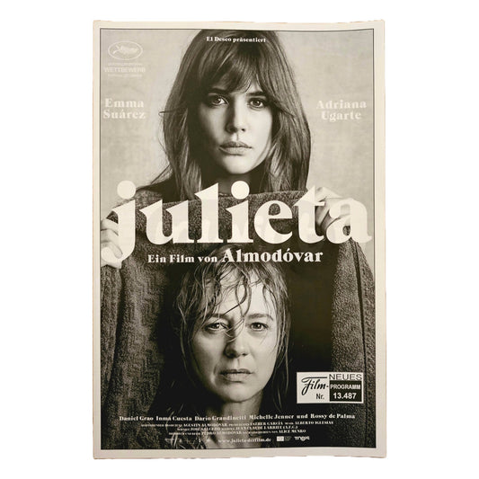 Neues Filmprogramm NFP 13487 Julieta 2016