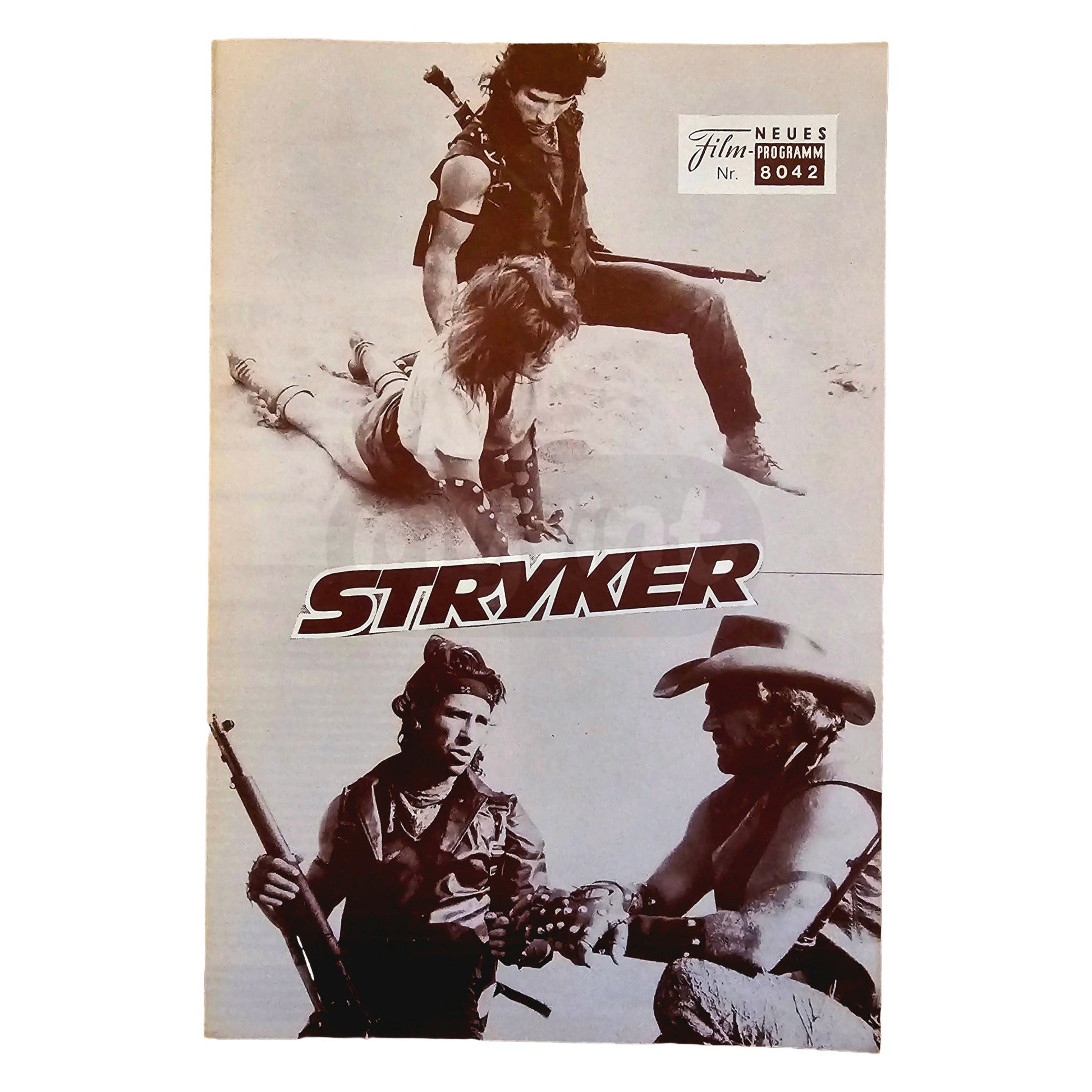 Neues Filmprogramm NFP 8042 Stryker Steve Sandor 1983
