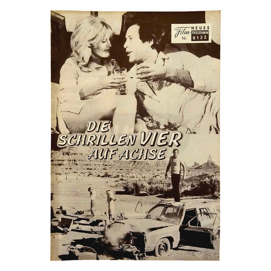 Neues Filmprogramm NFP 8122 Die Schrillen Vier auf Achse Chevy Chase 1984
