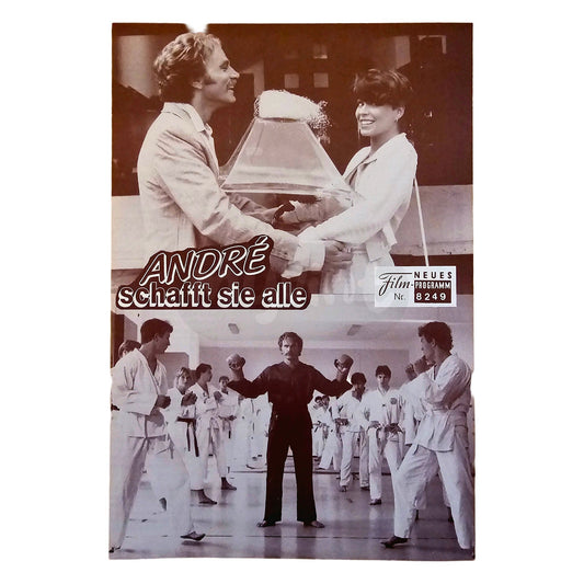 Neues Filmprogramm NFP 8249 Andre schafft sie alle Franco Nero 1985