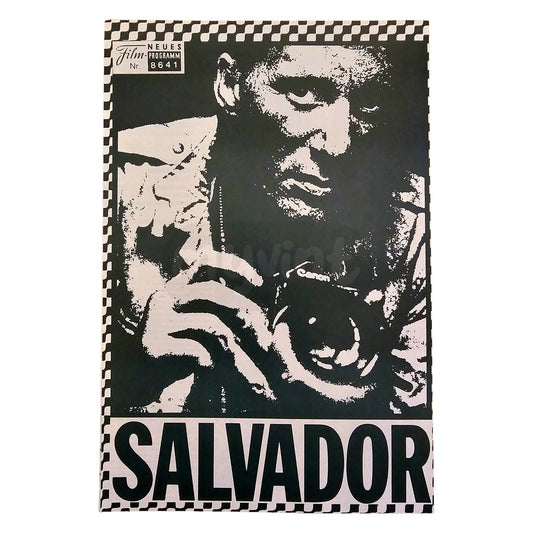 Neues Filmprogramm NFP 8641 Salvador Manfred Lehmann 1987