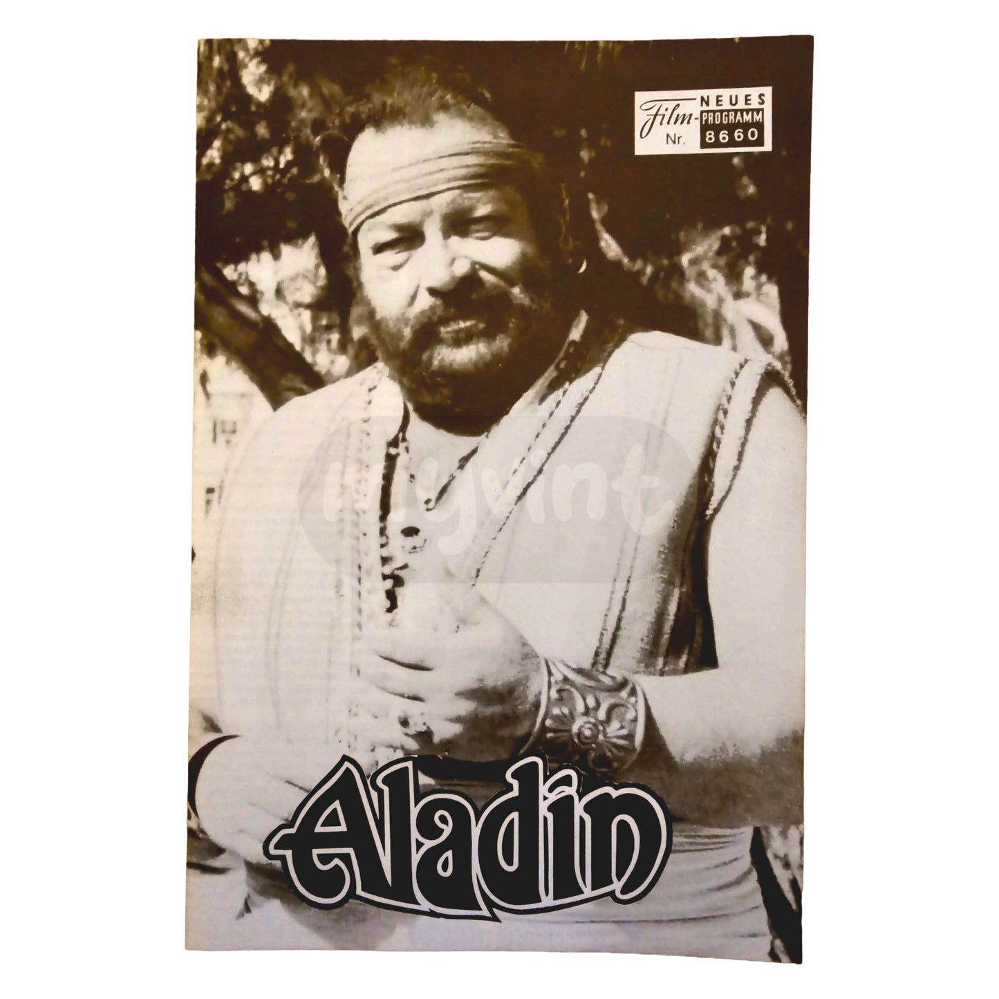Neues Filmprogramm NFP 8660 Aladin Bud Spencer 1987
