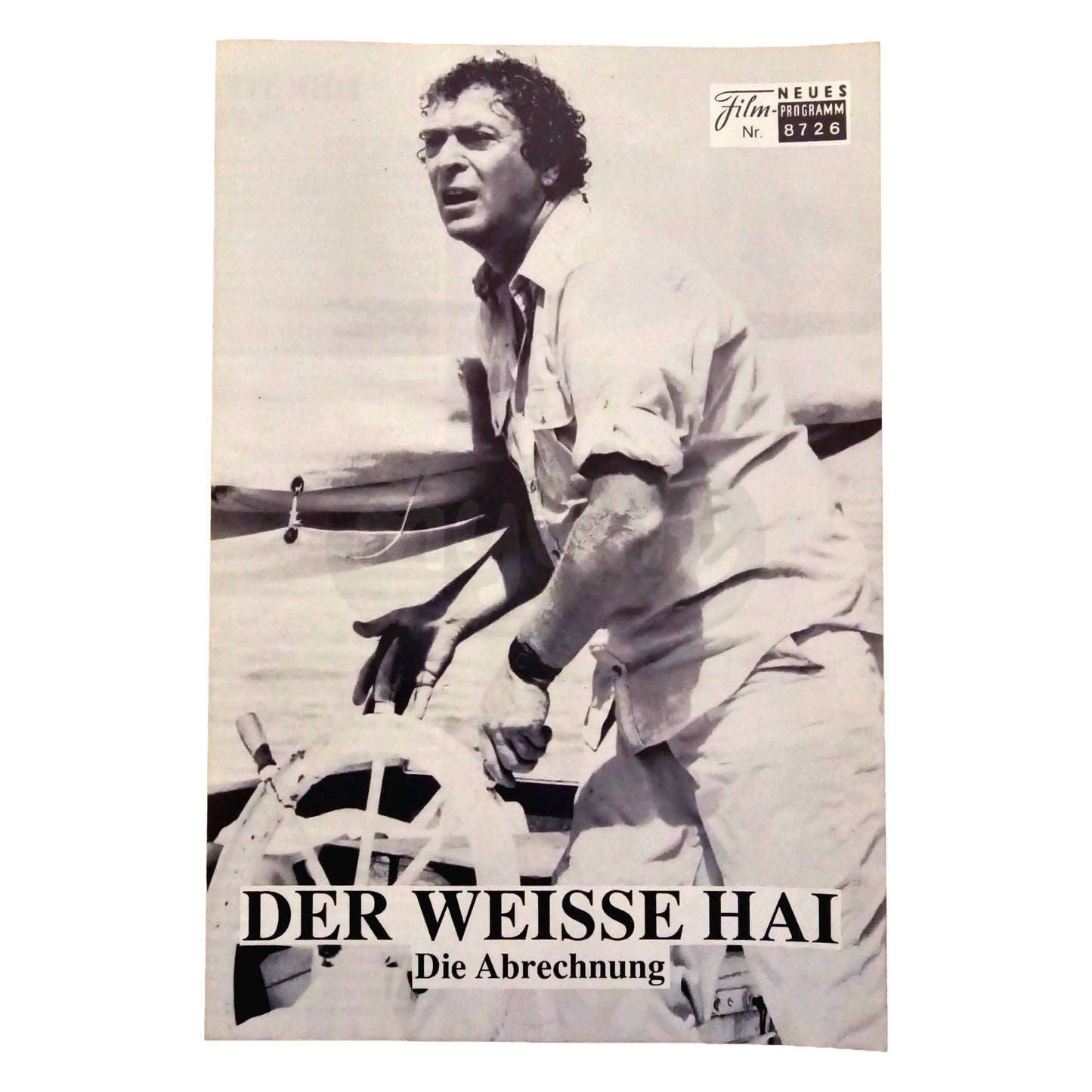 Neues Filmprogramm NFP 8726 Der weisse Hai Die Abrechnung Lorraine Gary Lance Guest 1987