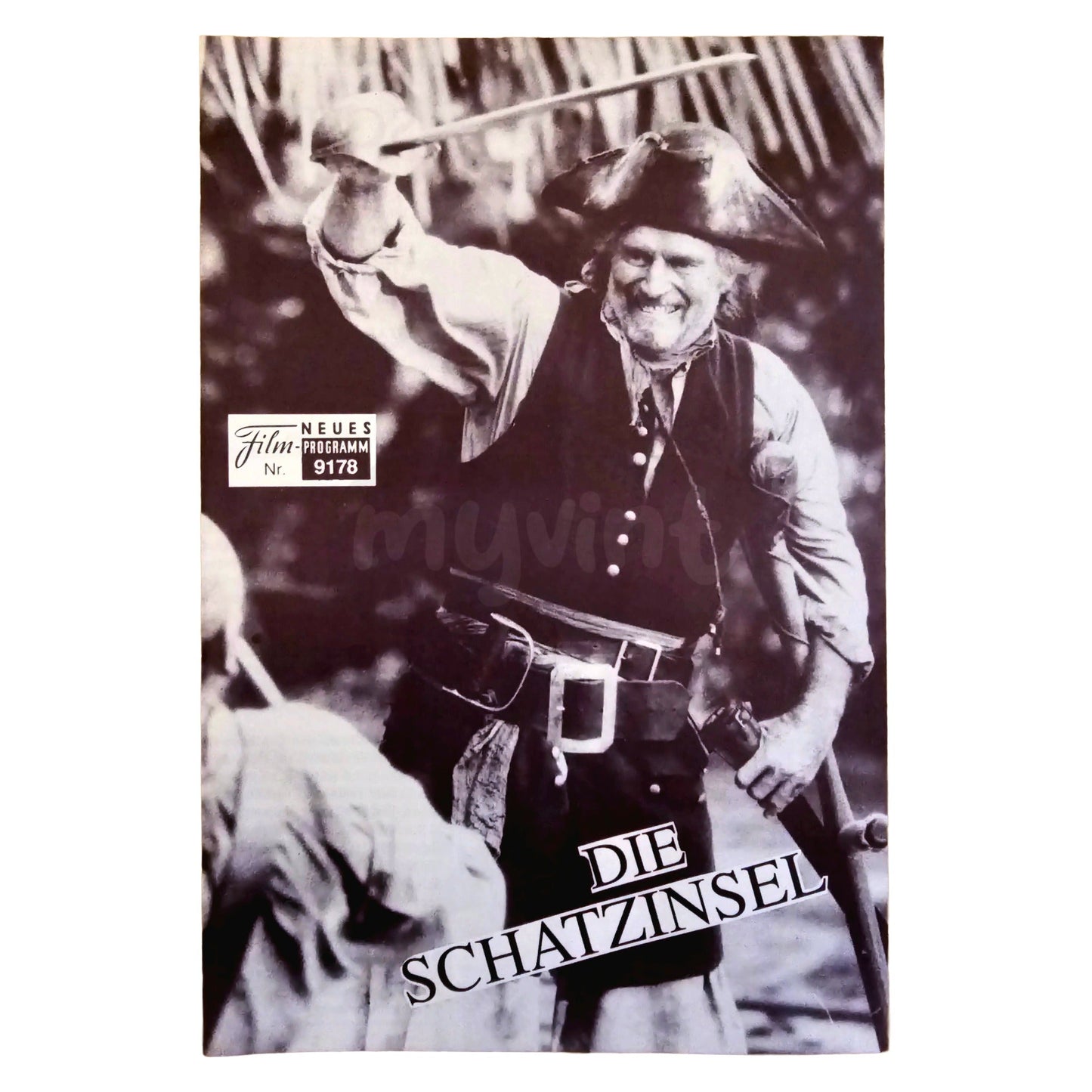 Neues Filmprogramm NFP 9178 Die Schatzinsel Charlton Heston 1990