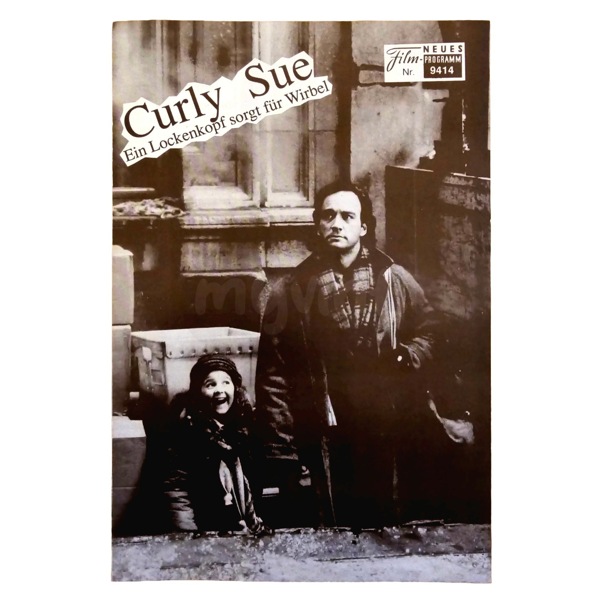 Neues Filmprogramm NFP 9414 Curly Sue Ein Lockenkopf sorgt für Wirbel James Belushi 1991