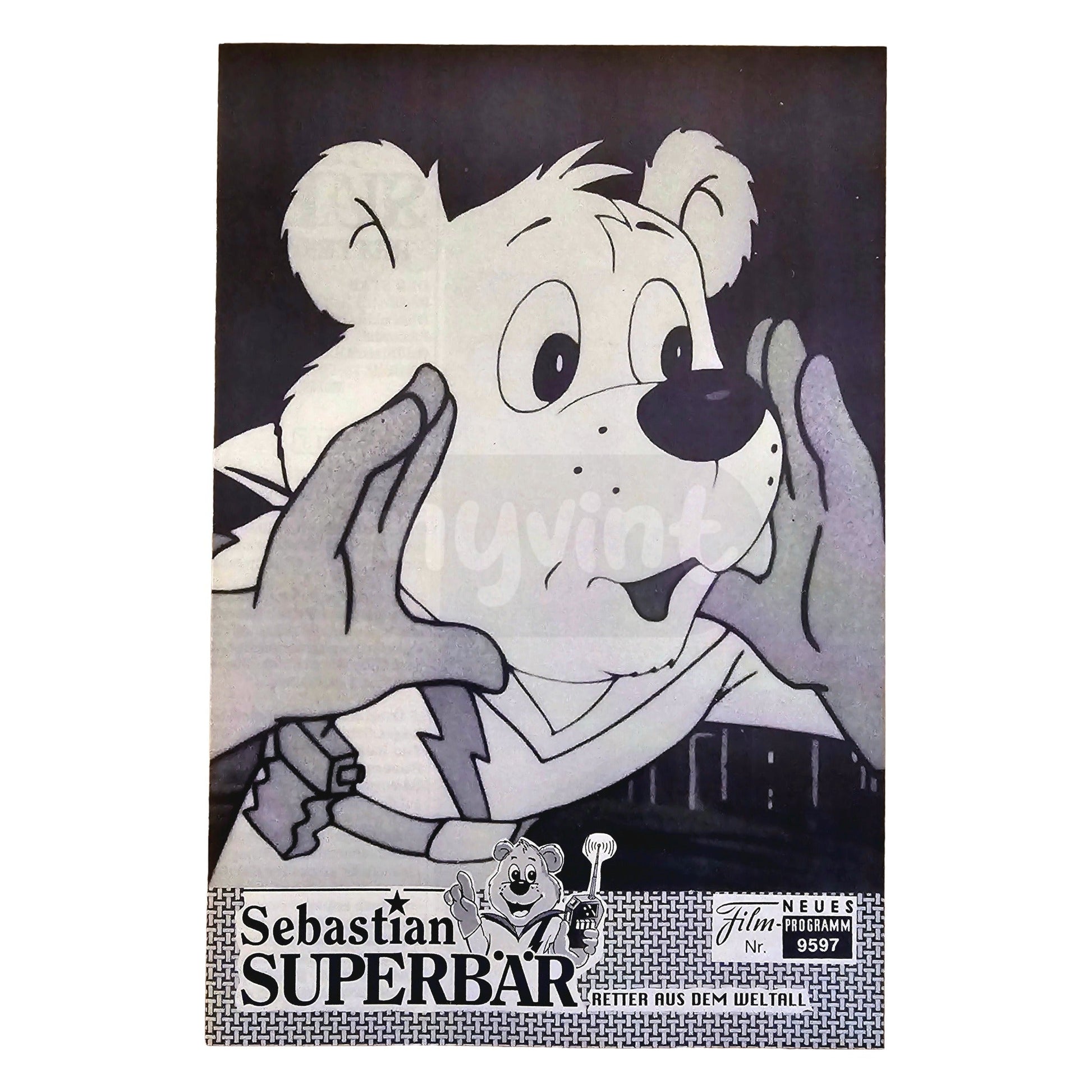Neues Filmprogramm NFP 9597 Sebastian Superbär 1993