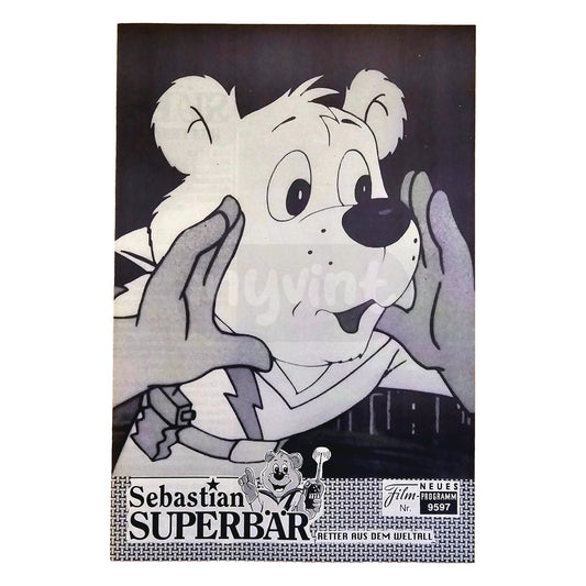 Neues Filmprogramm NFP 9597 Sebastian Superbär 1993