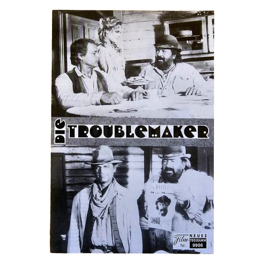 Neues Filmprogramm NFP 9906 Die Troublemaker Terence Hill Bud Spencer 1995
