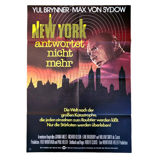 New York antwortet nicht mehr 1975 Original Filmplakat A1 (Deutsch)