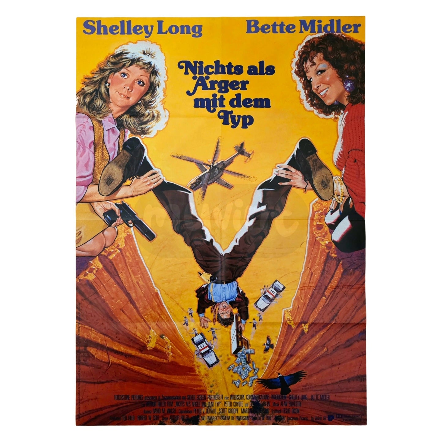 Nichts als Ärger mit dem Typ 1987 Original Filmplakat A1 (Deutsch)