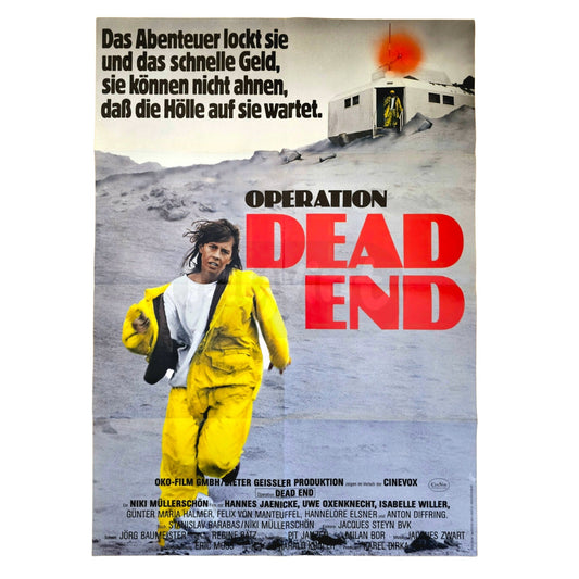 Operation Dead End 1986 Original Filmplakat A1 (Deutsch)