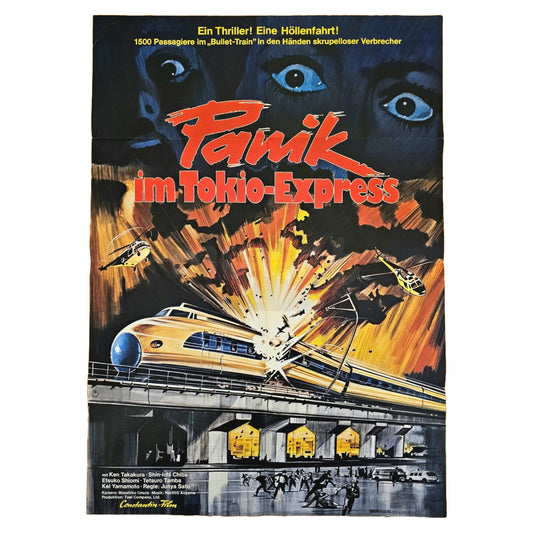 Panik im Tokio Express 1975 Original Filmplakat A1 (Deutsch)