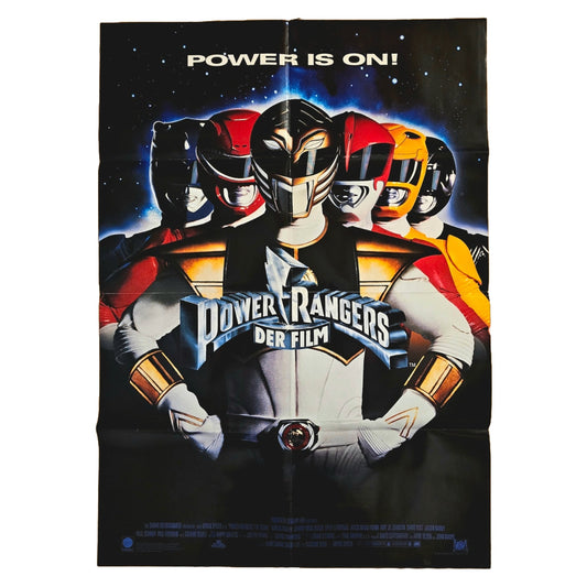 Power Rangers 1995 Original Filmplakat A1 (Deutsch)