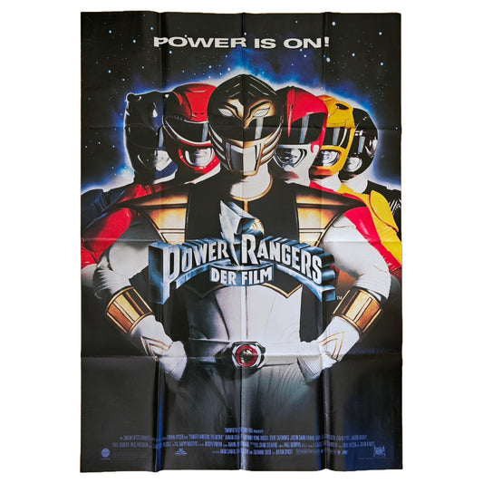 Power Rangers Der Film 1995 Original Filmplakat A0 (Deutsch)