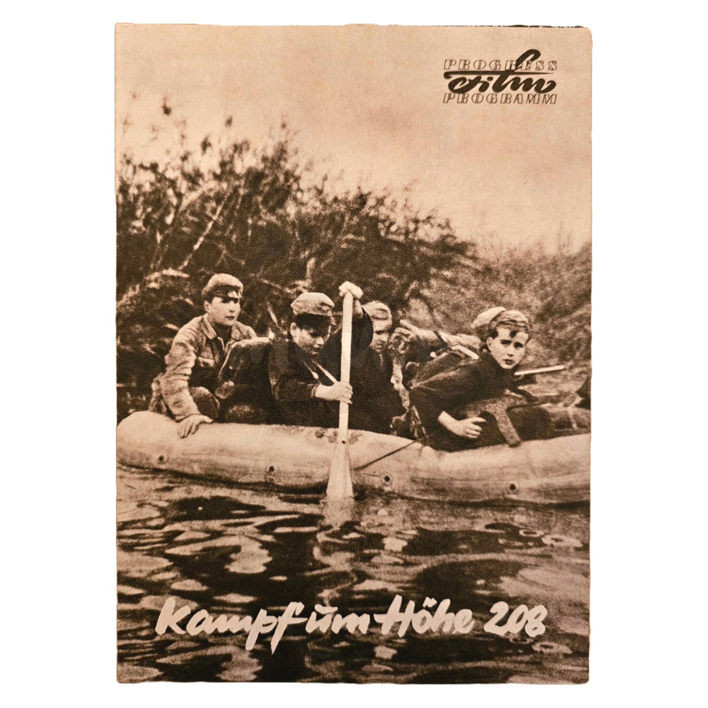Progress Filmprogramm K 10/63 Kampf um Höhe 208 1963
