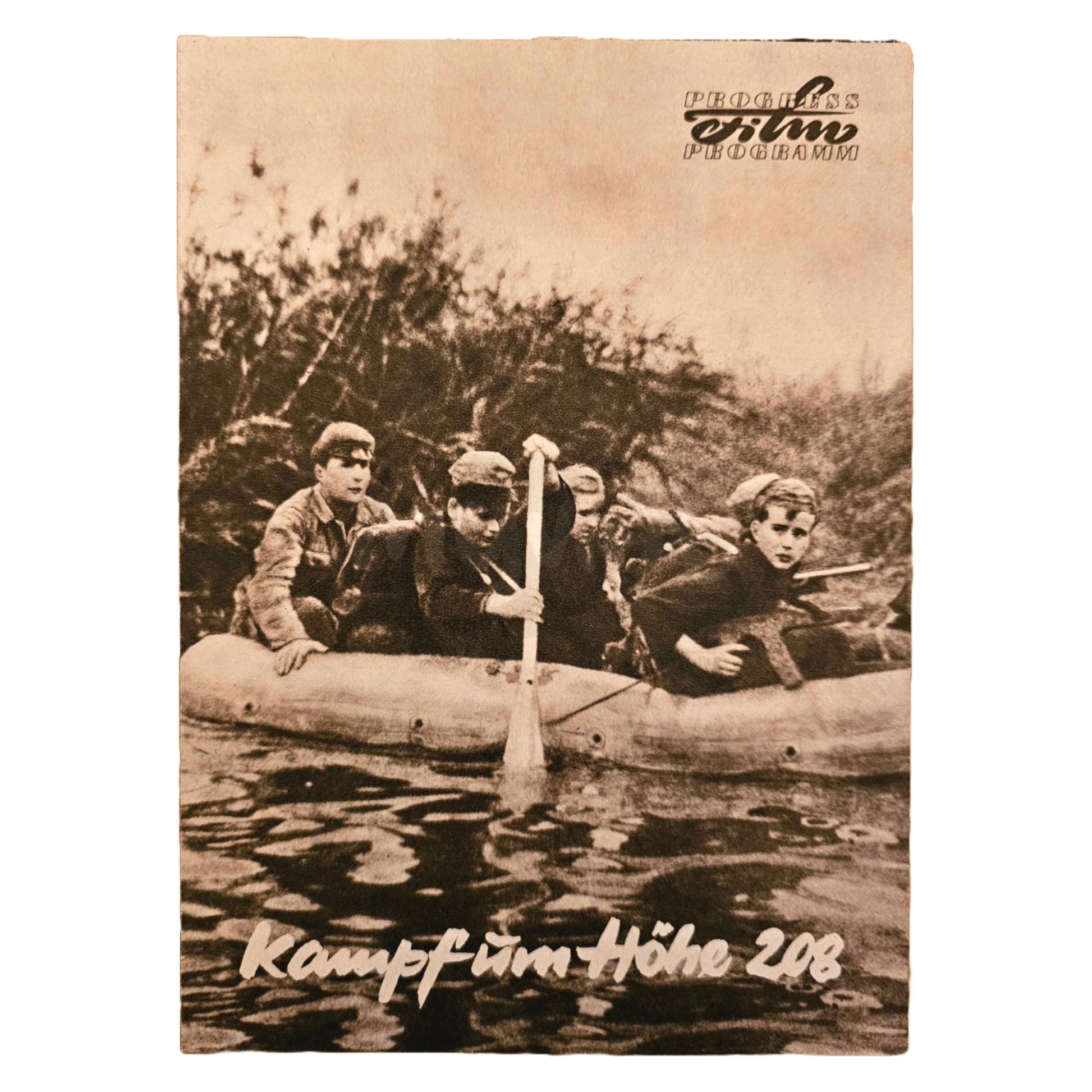 Progress Filmprogramm K 10/63 Kampf um Höhe 208 1963