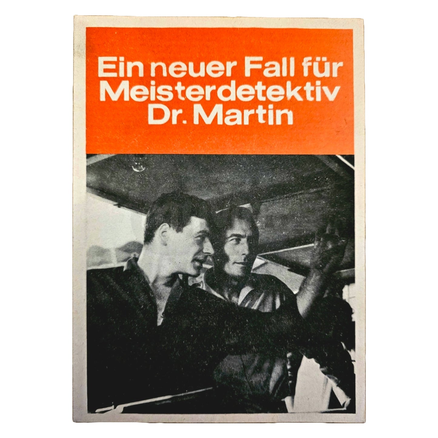 Progress Filmprogramm K 10/68 Ein neuer Fall für Meisterdetektiv Dr Martin 1968