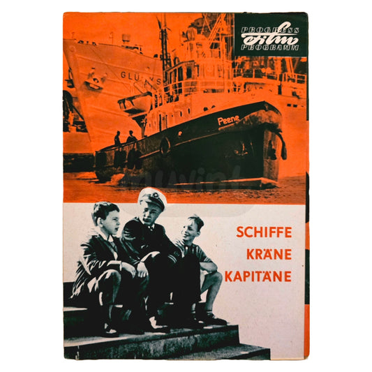Progress Filmprogramm K 14/61 Schiffe Kräne Kapitäne 1961