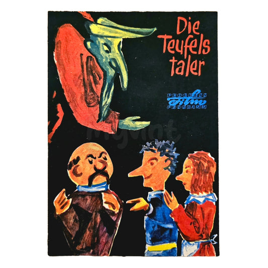 Progress Filmprogramm K 20/63 Die Teufels Taler 1963