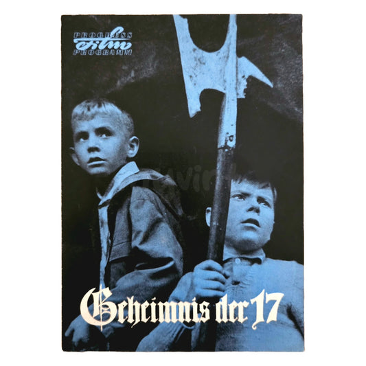 Progress Filmprogramm K 23/63 Geheimnis der 17 1963