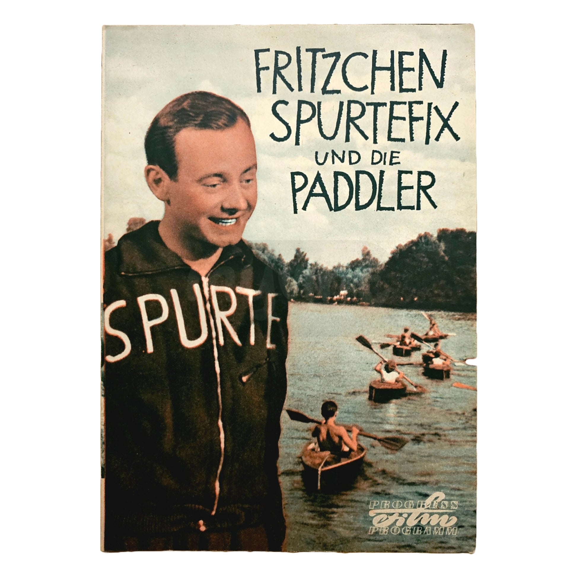 Progress Filmprogramm K 26/60 Fritzchen Spurtefix und die Paddler 1960