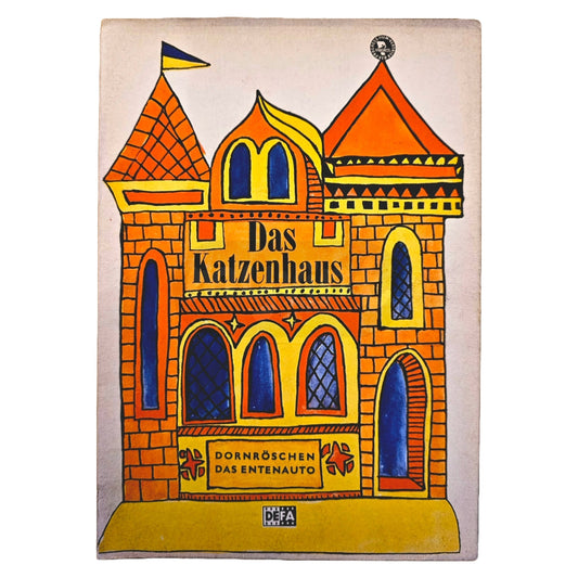 Progress Filmprogramm K 2/68 Das Katzenhaus Dornröschen Das Entenauto 1968
