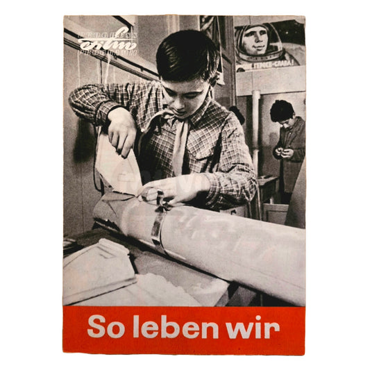 Progress Filmprogramm K 33/62 So leben wir 1962