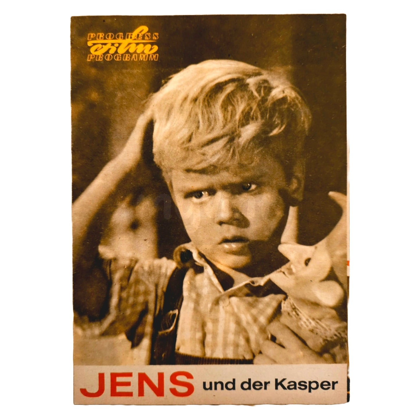 Progress Filmprogramm K 4/65 Jens und der Kasper 1965
