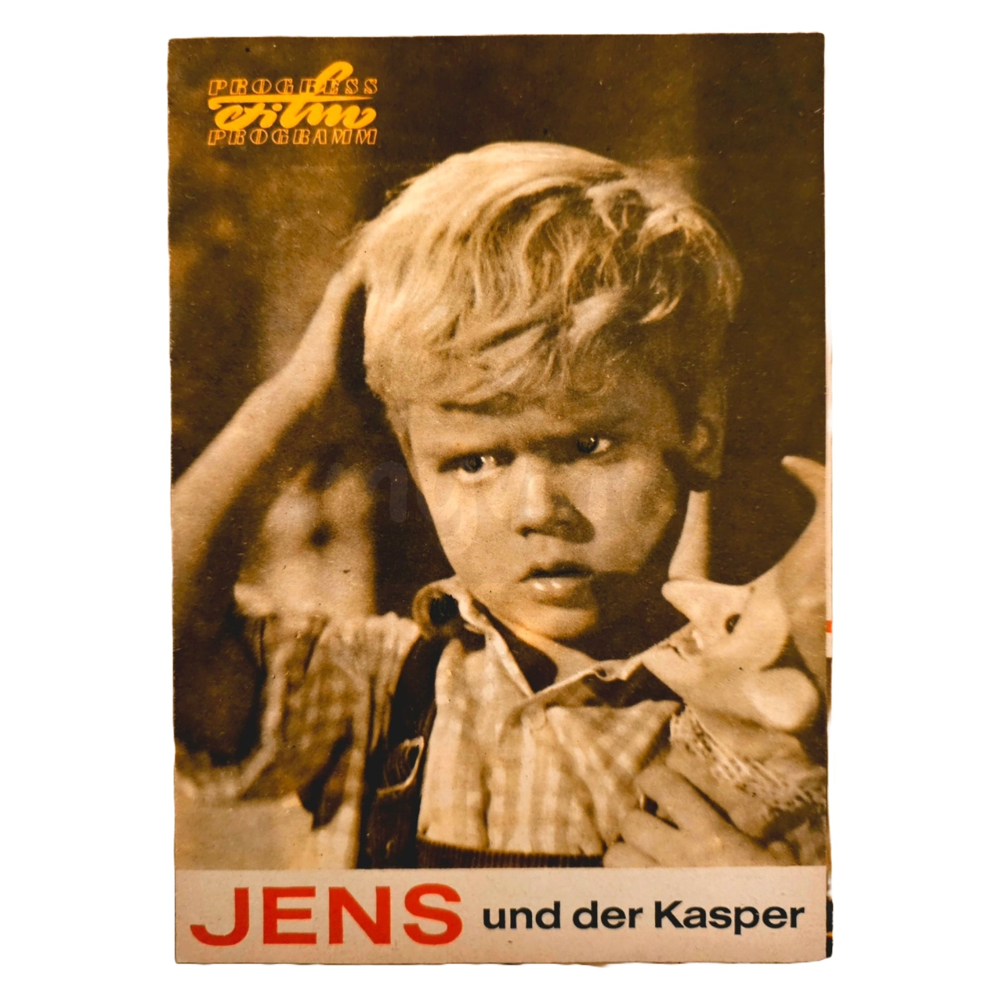 Progress Filmprogramm K 4/65 Jens und der Kasper 1965