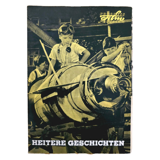 Progress Filmprogramm K 7/63 Heitere Geschichten 1963