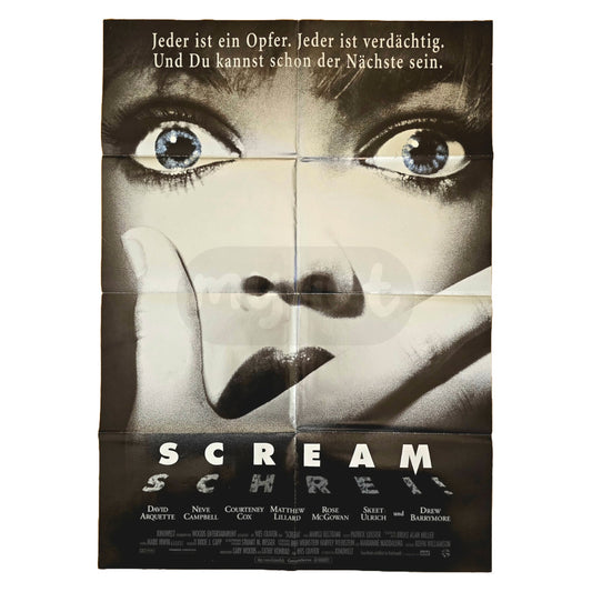 Scream 1996 Original Filmplakat A1 (Deutsch)