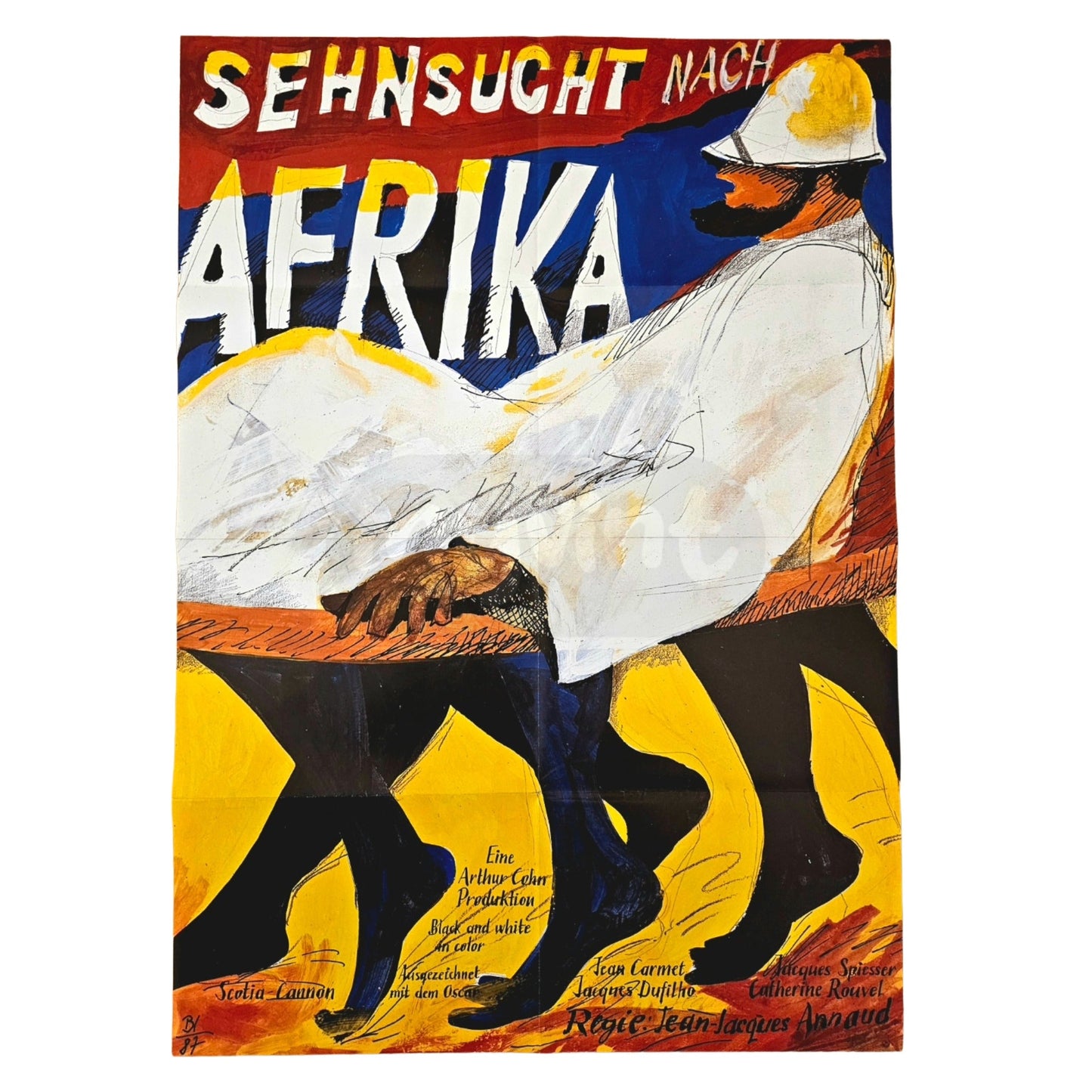Sehnsucht nach Afrika 1976 Original Filmplakat A1 (Deutsch)