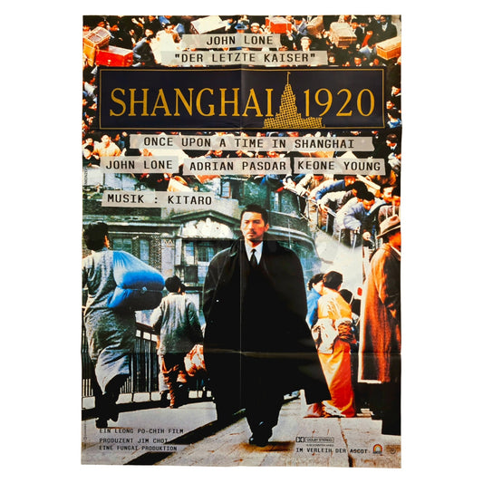 Shanghai 1920 Der letzte Kaiser 1991 John Lone Original Filmplakat A1 (Deutsch)