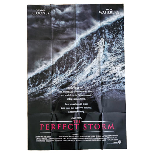 The Perfect Storm 2000 George Clooney Mark Wahlberg Original Filmplakat (Englisch)